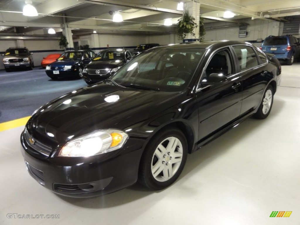 2010 Impala LT - Black / Ebony photo #1