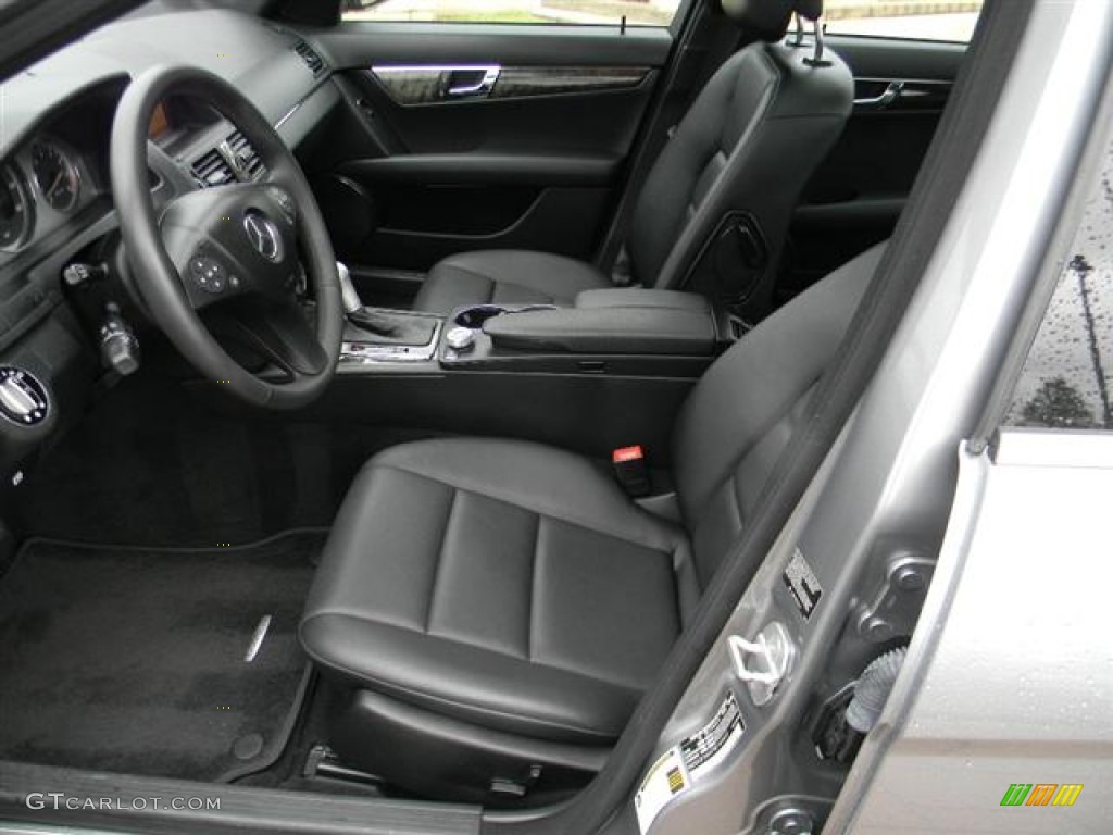 Black Interior 2008 Mercedes-Benz C 350 Sport Photo #60489623