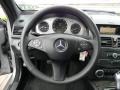 Black 2008 Mercedes-Benz C 350 Sport Steering Wheel