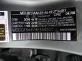  2008 C 350 Sport Palladium Silver Metallic Color Code 792