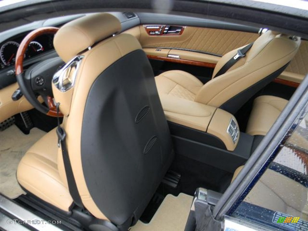designo Sand Interior 2008 Mercedes-Benz CL 65 AMG Photo #60490103