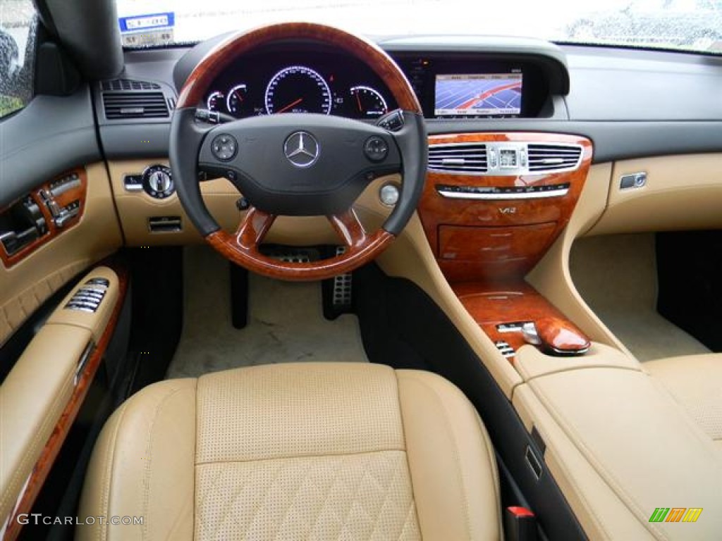 2008 Mercedes-Benz CL 65 AMG designo Sand Dashboard Photo #60490112