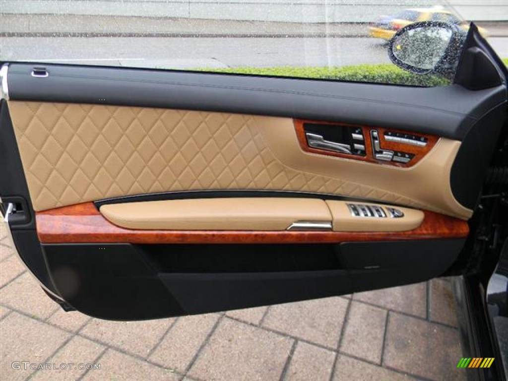 2008 Mercedes-Benz CL 65 AMG designo Sand Door Panel Photo #60490123