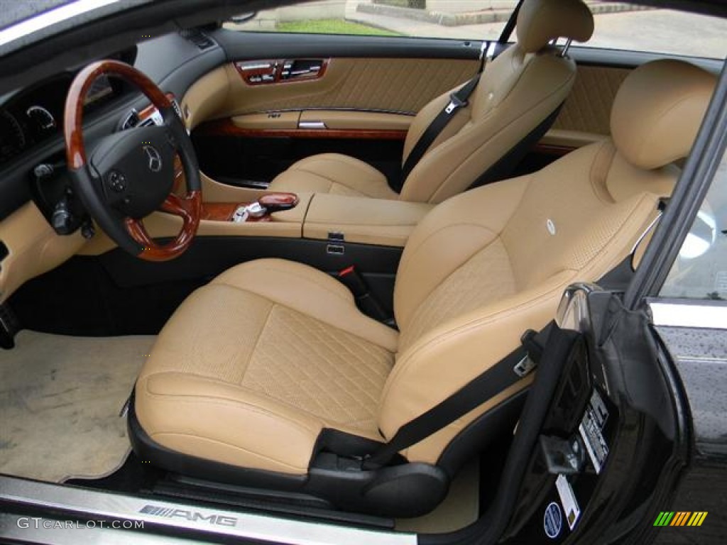 designo Sand Interior 2008 Mercedes-Benz CL 65 AMG Photo #60490142