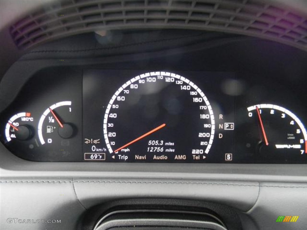 2008 Mercedes-Benz CL 65 AMG Gauges Photo #60490262