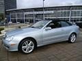 Diamond Silver Metallic - CLK 350 Cabriolet Photo No. 26