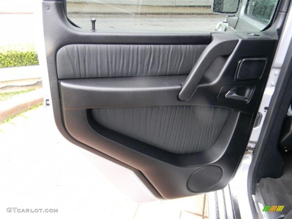 2005 Mercedes-Benz G 55 AMG designo Charcoal Door Panel Photo #60490640