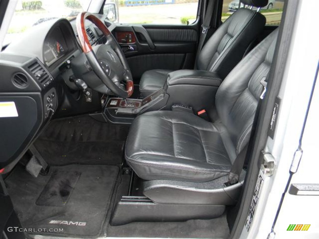 designo Charcoal Interior 2005 Mercedes-Benz G 55 AMG Photo #60490694