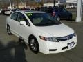 2009 Taffeta White Honda Civic EX Sedan  photo #2