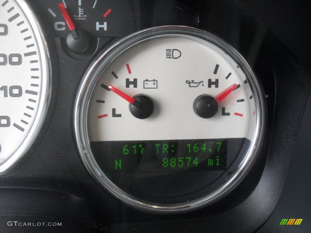 2006 F150 Lariat SuperCab 4x4 - Dark Toreador Red Metallic / Tan photo #14