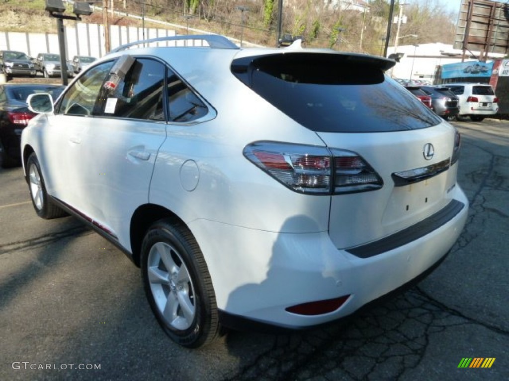 2012 RX 350 AWD - Starfire White Pearl / Black photo #2