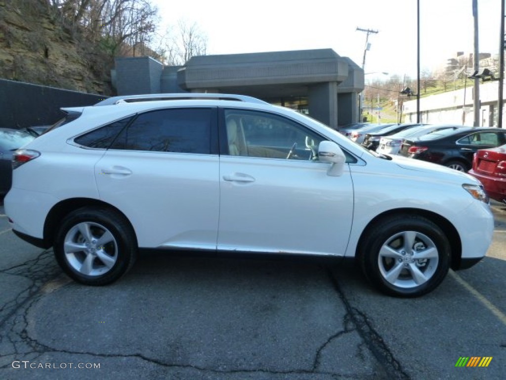 2012 RX 350 AWD - Starfire White Pearl / Black photo #5