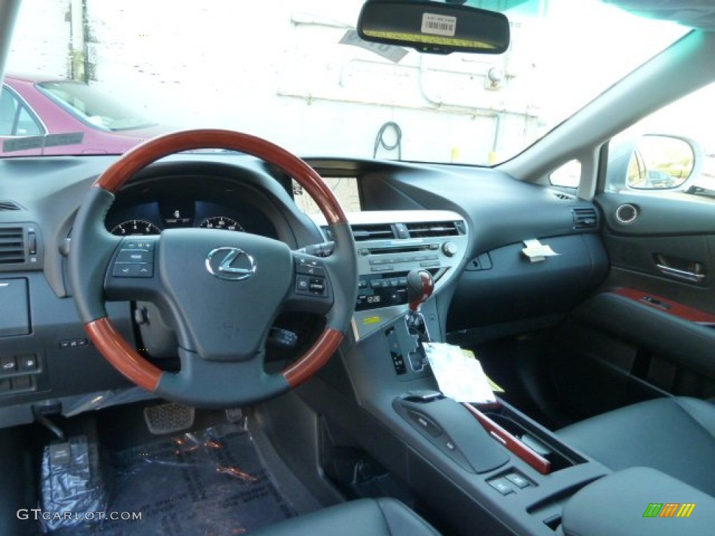 2012 RX 350 AWD - Starfire White Pearl / Black photo #11