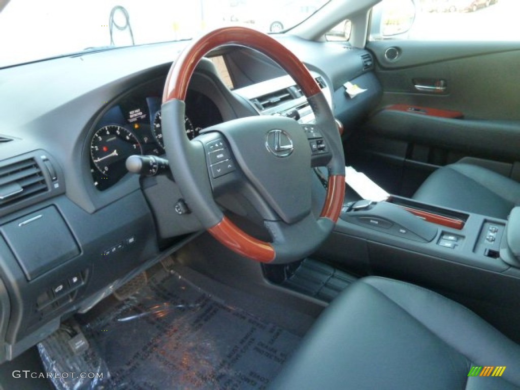 2012 RX 350 AWD - Starfire White Pearl / Black photo #14