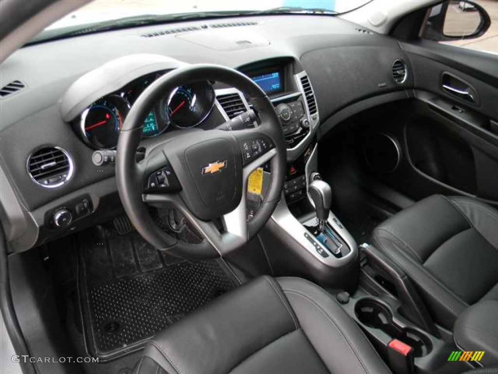 Jet Black Interior 2012 Chevrolet Cruze LT/RS Photo #60491459