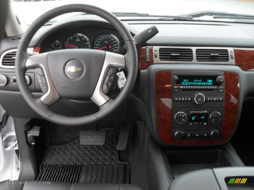 2011 Silverado 1500 LTZ Extended Cab 4x4 - Summit White / Ebony photo #16