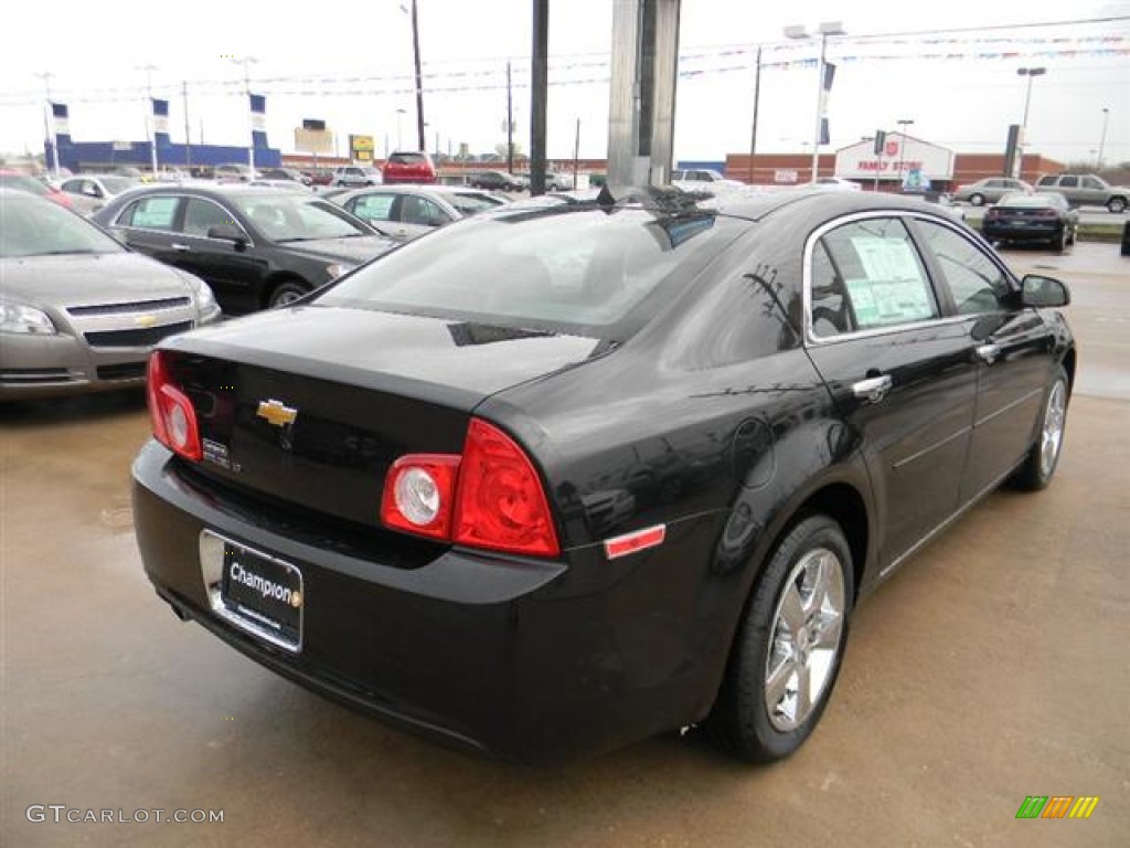 2012 Malibu LT - Black Granite Metallic / Cocoa/Cashmere photo #5