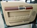 Chaparral Leather 2011 Ford F250 Super Duty King Ranch Crew Cab 4x4 Door Panel