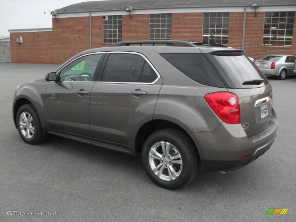 2012 Equinox LT - Mocha Steel Metallic / Jet Black photo #2
