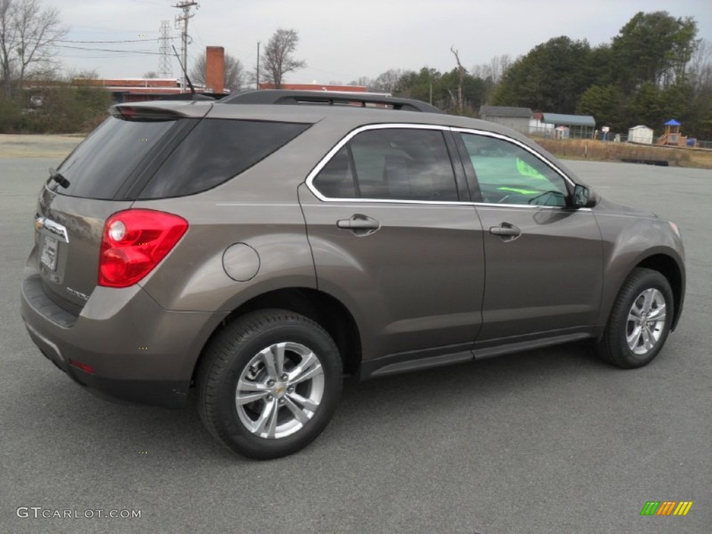 2012 Equinox LT - Mocha Steel Metallic / Jet Black photo #4
