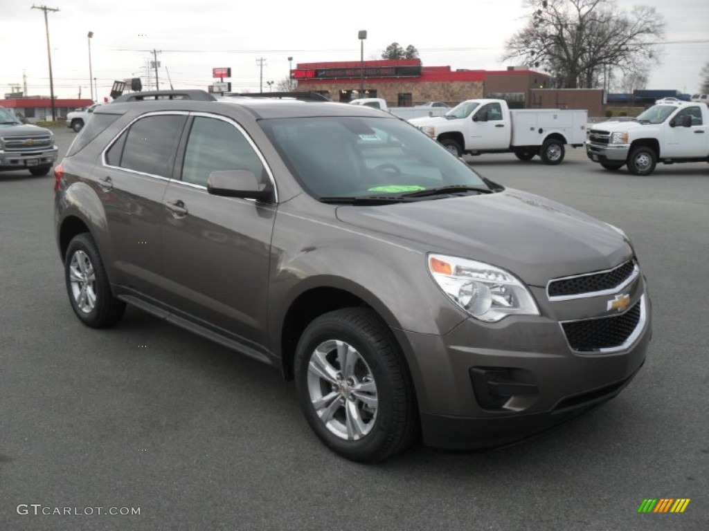 2012 Equinox LT - Mocha Steel Metallic / Jet Black photo #5