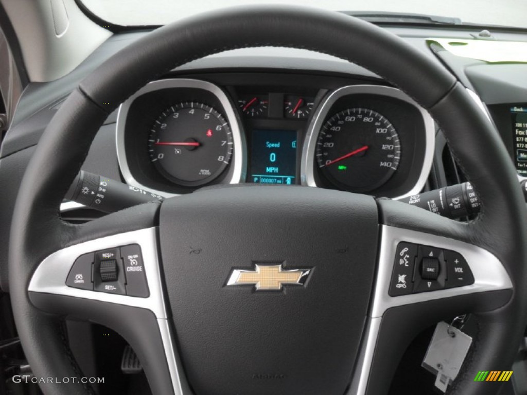 2012 Equinox LT - Mocha Steel Metallic / Jet Black photo #12