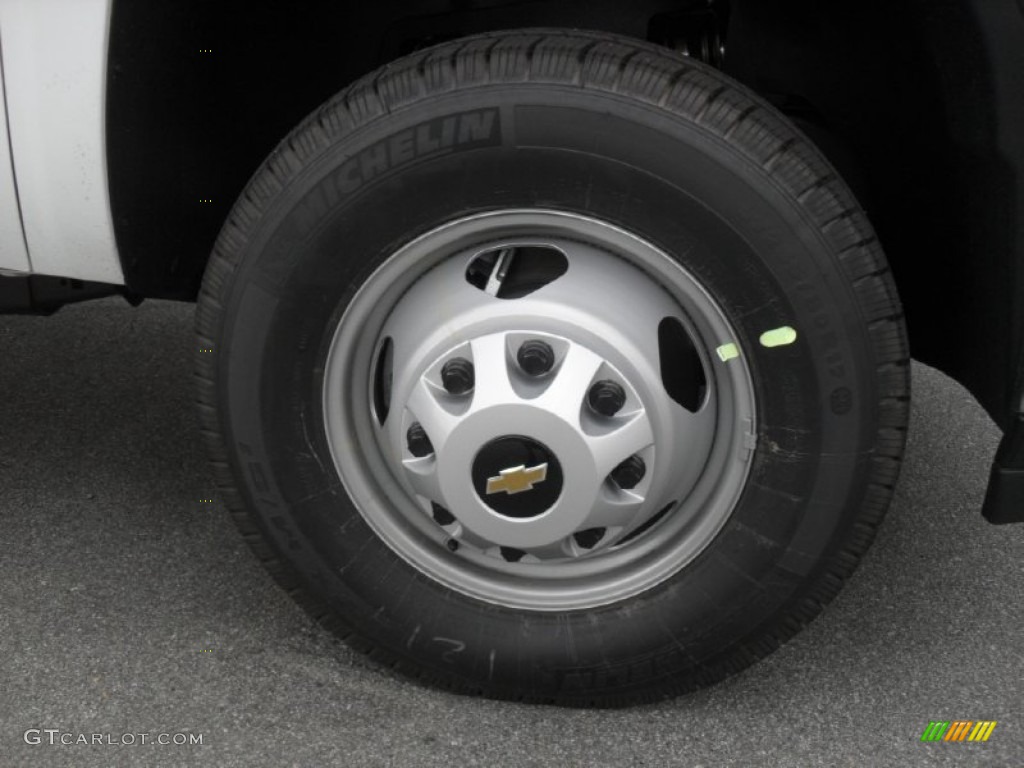 2012 Chevrolet Silverado 3500HD WT Regular Cab 4x4 Commercial Wheel Photo #60494270