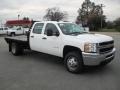 Summit White - Silverado 3500HD WT Crew Cab 4x4 Chassis Photo No. 5