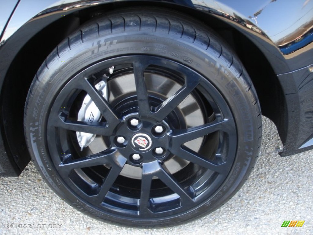 2011 Cadillac CTS -V Sedan Black Diamond Edition Wheel Photo #60494588