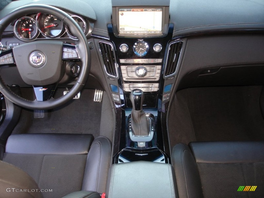 2011 Cadillac CTS -V Sedan Black Diamond Edition Controls Photo #60494621
