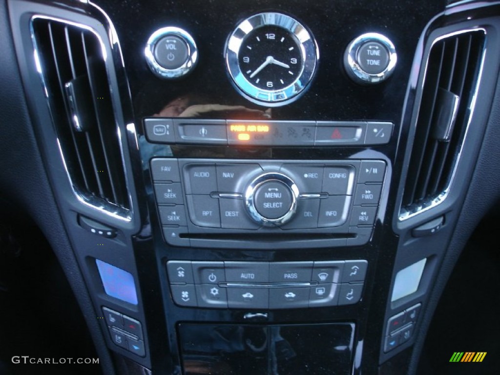 2011 Cadillac CTS -V Sedan Black Diamond Edition Controls Photo #60494687