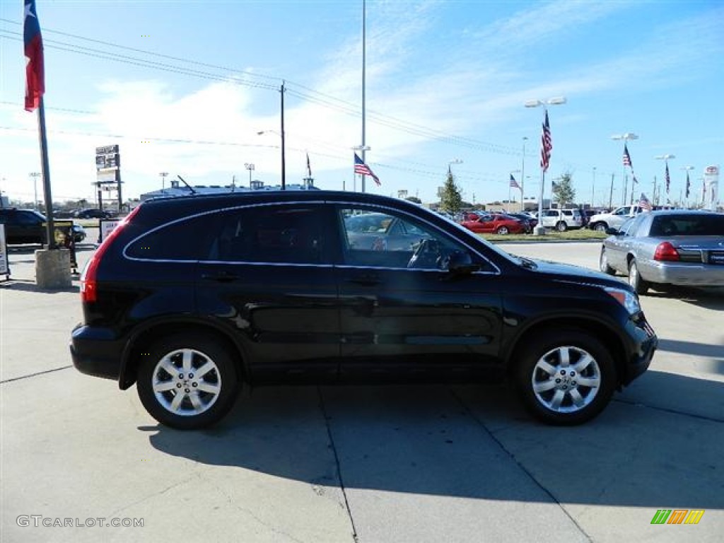 2008 CR-V EX-L - Nighthawk Black Pearl / Black photo #4