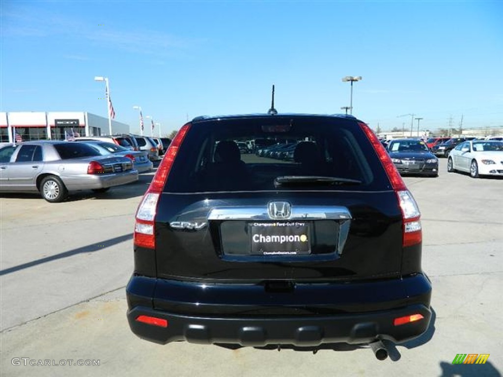 2008 CR-V EX-L - Nighthawk Black Pearl / Black photo #6