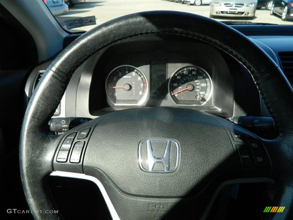 2008 CR-V EX-L - Nighthawk Black Pearl / Black photo #25