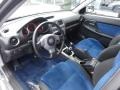 Blue Ecsaine/Black Interior Photo for 2004 Subaru Impreza #60494909