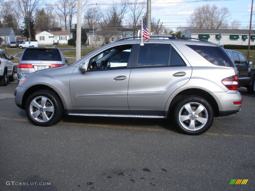 Pewter Metallic 2009 Mercedes-Benz ML 350 4Matic Exterior Photo #60494922