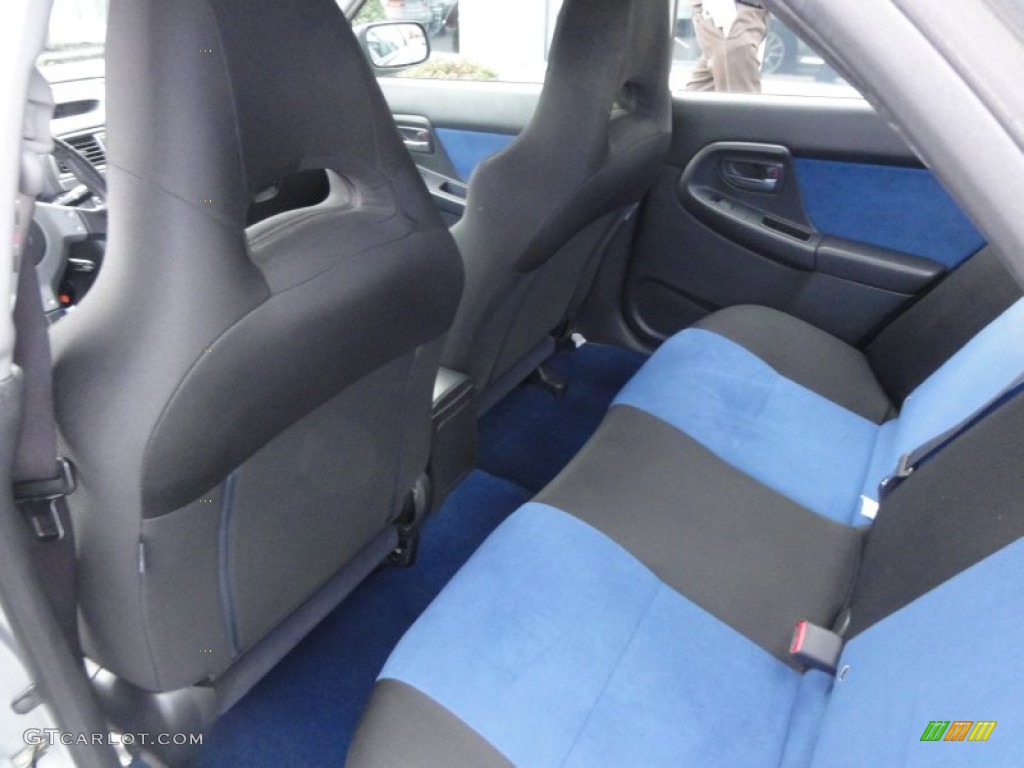 Blue Ecsaine/Black Interior 2004 Subaru Impreza WRX STi Photo #60494957