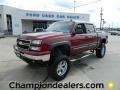 2006 Sport Red Metallic Chevrolet Silverado 1500 LT Crew Cab 4x4  photo #1