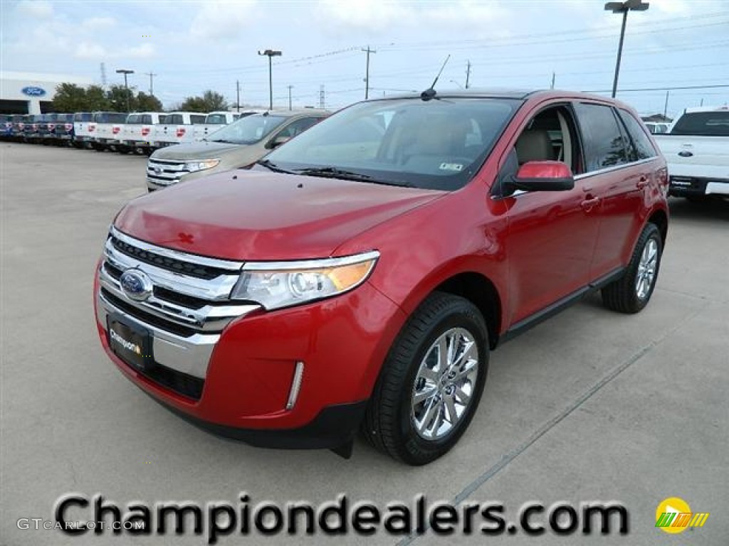 Red Candy Metallic Ford Edge