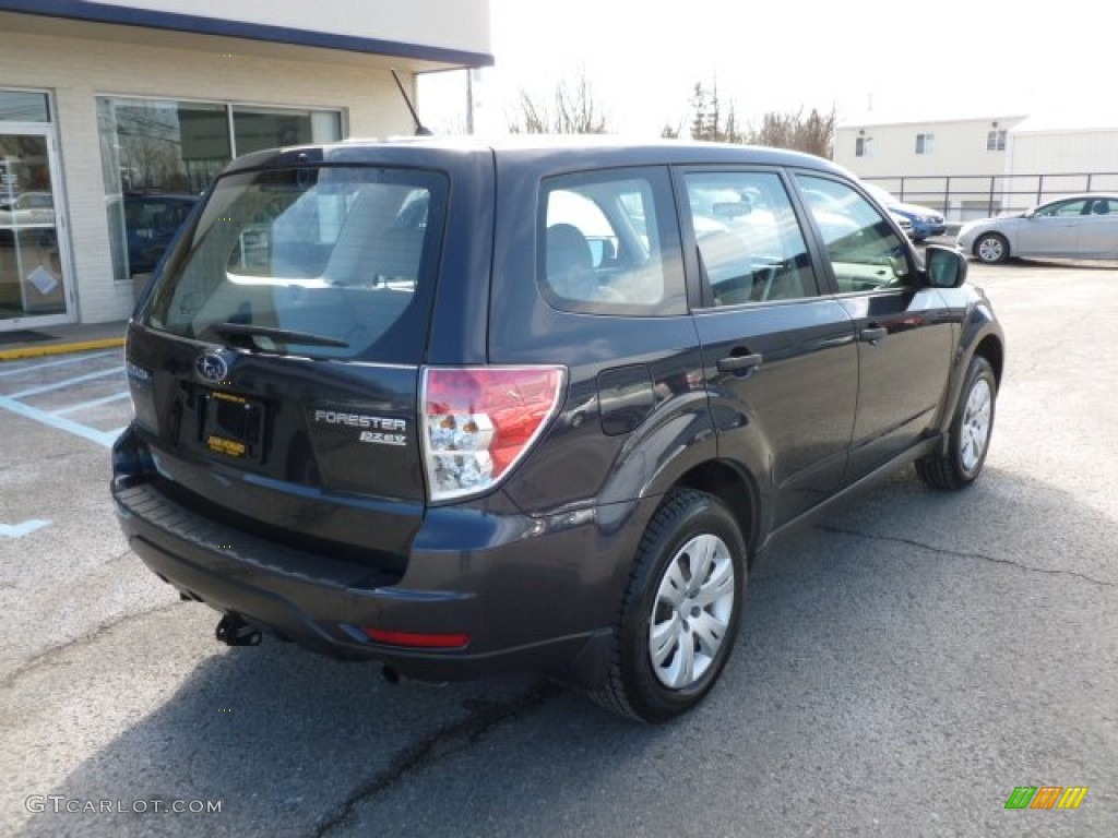 2010 Forester 2.5 X - Obsidian Black Pearl / Platinum photo #11