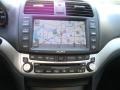 2007 Acura TSX Ebony Interior Navigation Photo