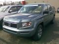 2008 Steel Blue Metallic Honda Ridgeline RTX  photo #2