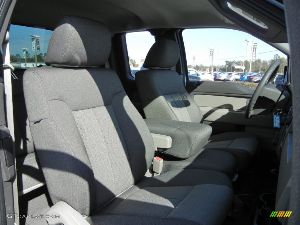 2010 F150 STX SuperCab 4x4 - Oxford White / Medium Stone photo #19