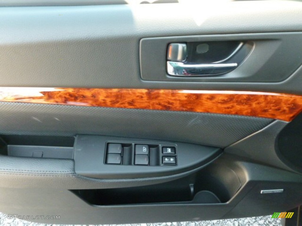 2012 Outback 2.5i Limited - Ruby Red Pearl / Off Black photo #16