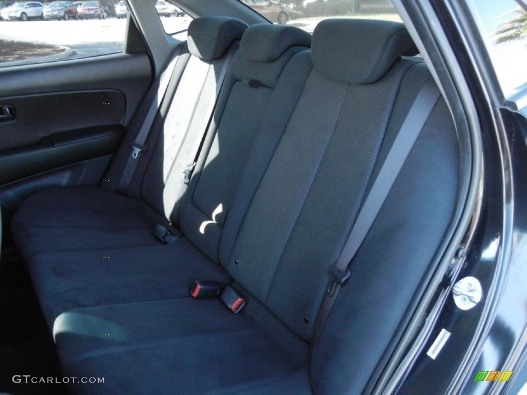 2009 Elantra SE Sedan - Black Pearl / Black photo #15