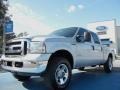 Silver Metallic 2006 Ford F250 Super Duty Lariat FX4 Off Road Crew Cab 4x4