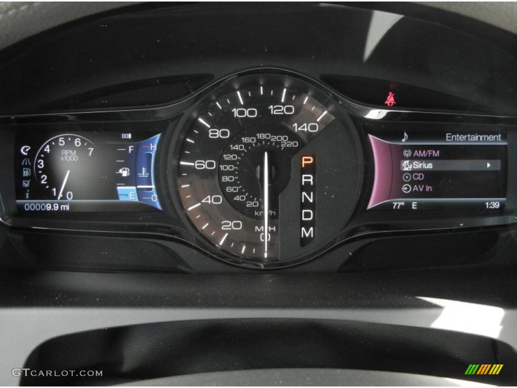 2012 Lincoln MKX FWD Gauges Photo #60501125