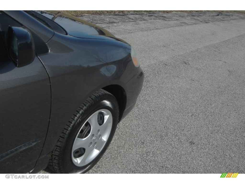 2005 Corolla CE - Phantom Gray Pearl / Light Gray photo #45