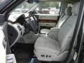 2012 Ford Flex Medium Light Stone Interior Front Seat Photo