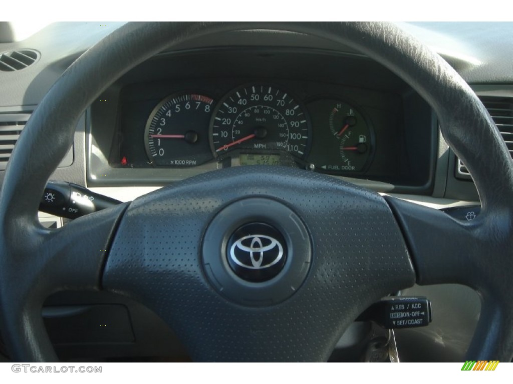 2005 Corolla CE - Phantom Gray Pearl / Light Gray photo #52